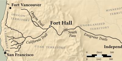 خريطة fort vancouver
