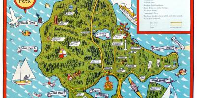 خريطة حديقة ستانلي بارك قطب