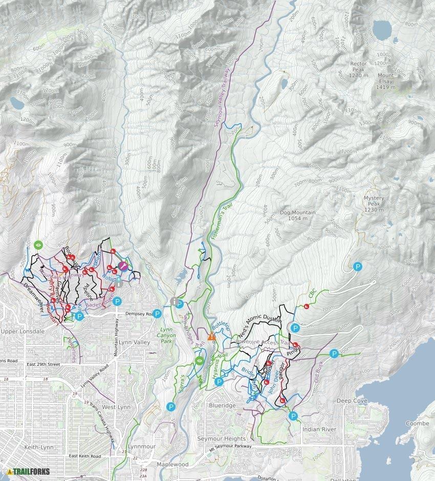 خريطة فانكوفر درب