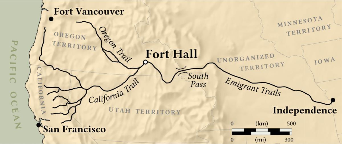 خريطة fort vancouver