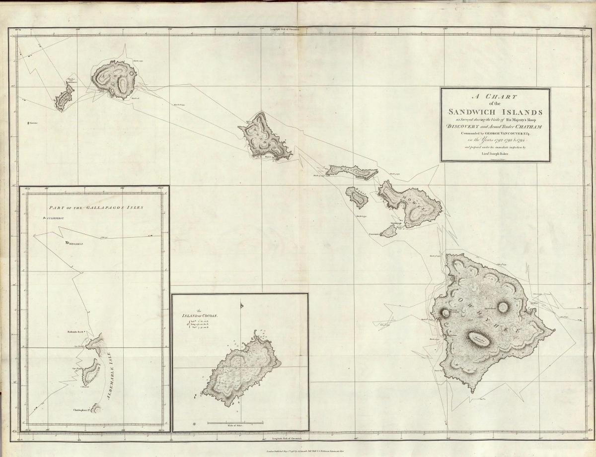 خريطة جورج فانكوفر